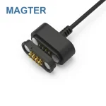 深圳永探电子有限公司8PIN（2×4）双排磁吸数据线产品细节图