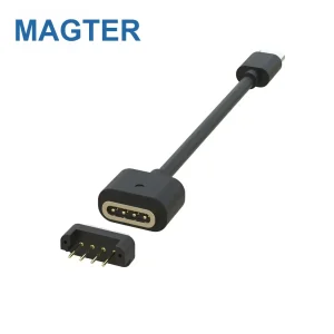 深圳永探电子有限公司4PIN Type-C充电数据磁吸线产品主图