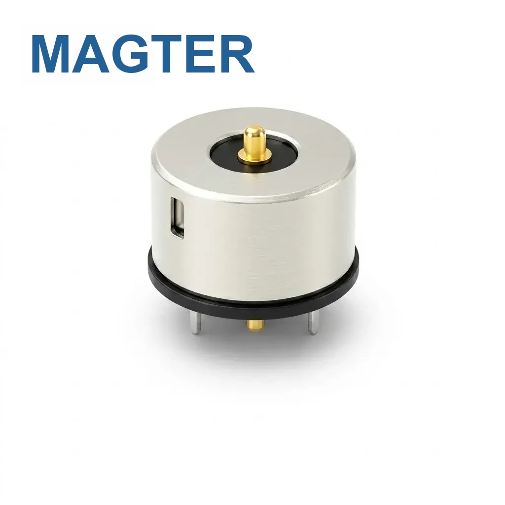 深圳永探电子有限公司1PIN超薄圆形磁吸连接器产品主图