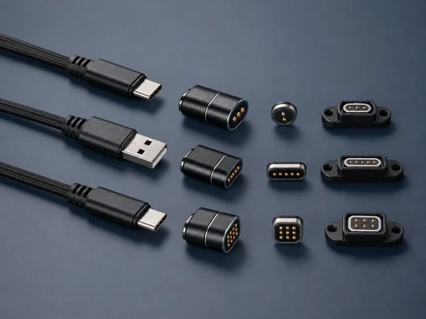 Custom magnetic data cable series