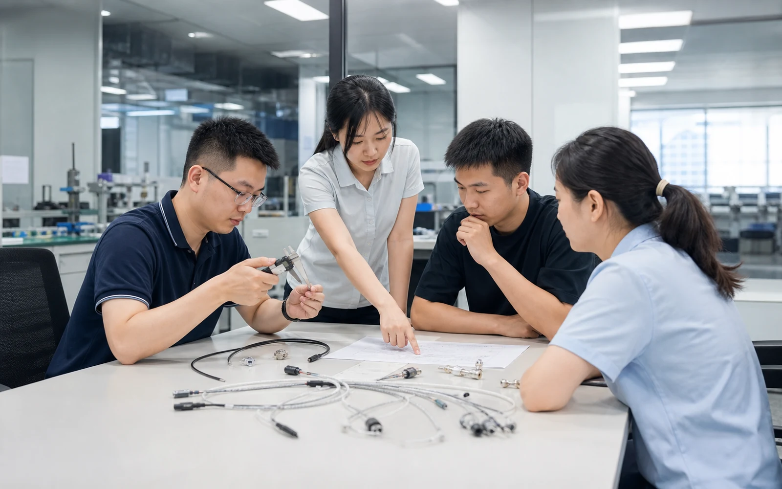 深圳永探电子有限公司Pogo Pin与磁吸连接研发工程团队
