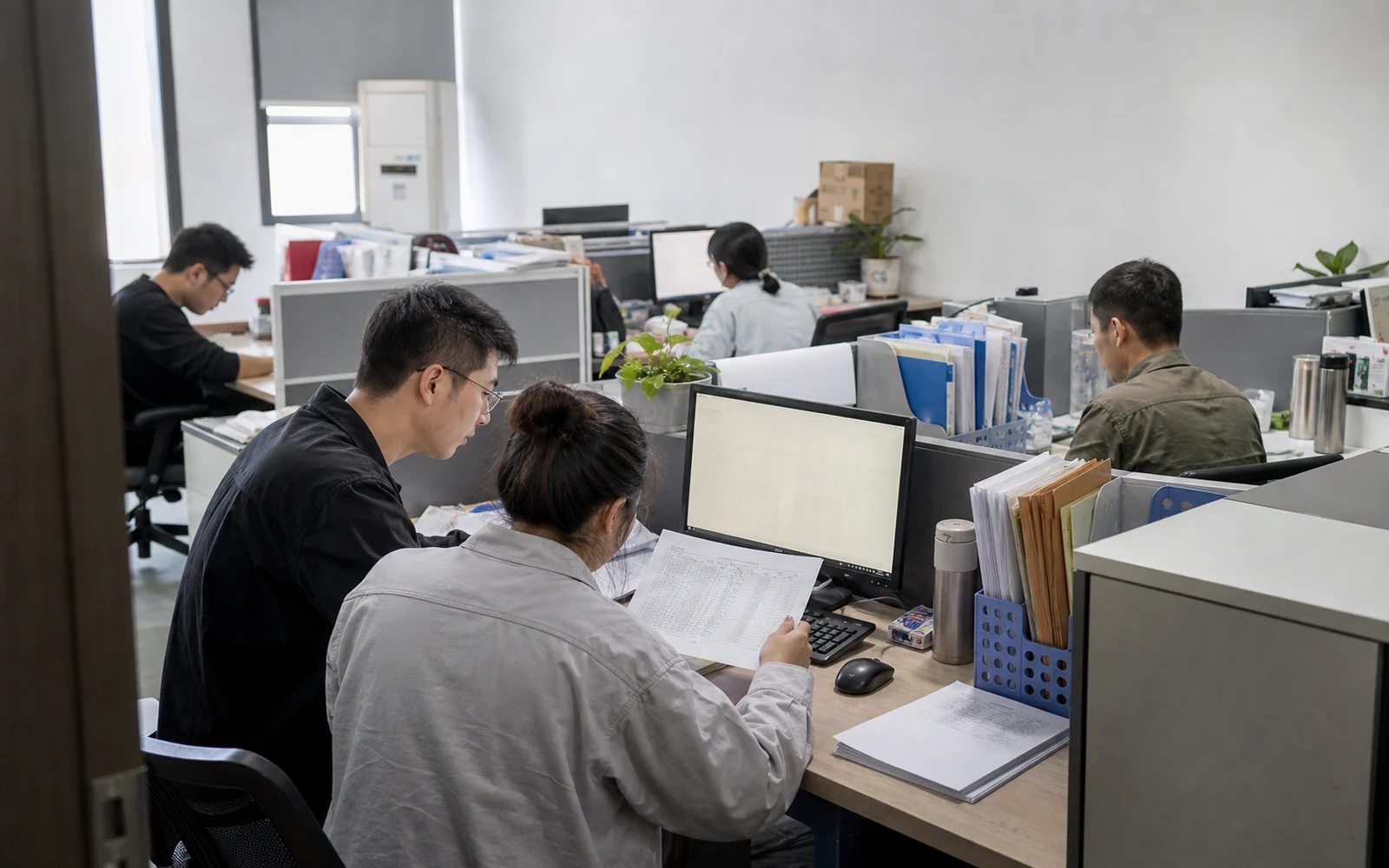 深圳永探电子有限公司办公与项目服务团队