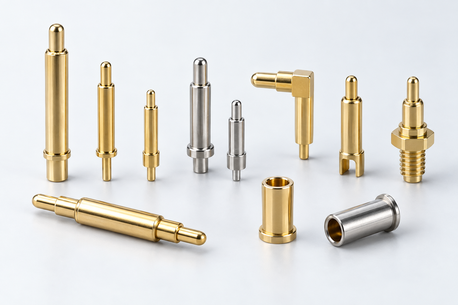 Precision pogo pin product family collection