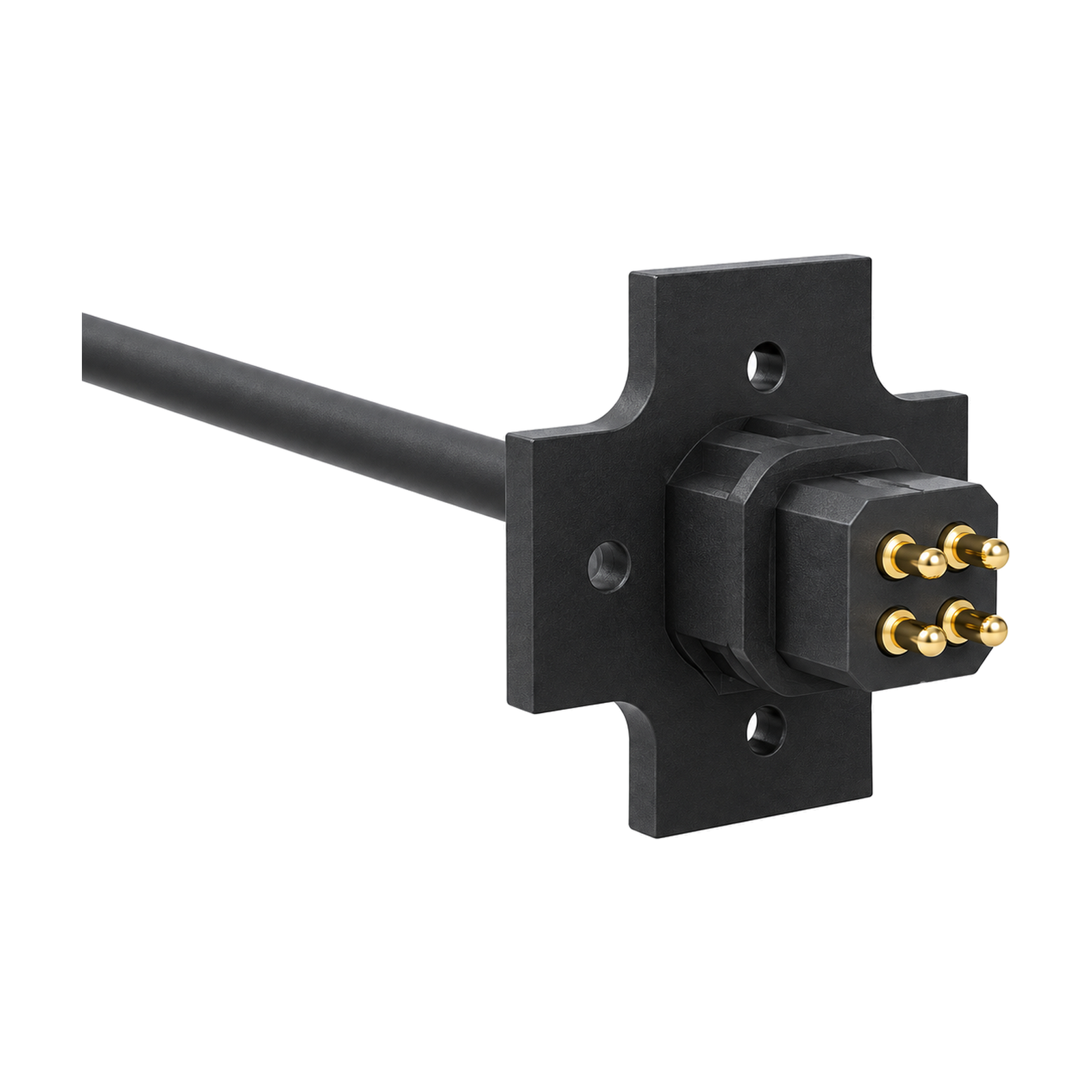 Custom 4-Pin Magnetic Connector, 2 A / 12 V – YT-MCB-029