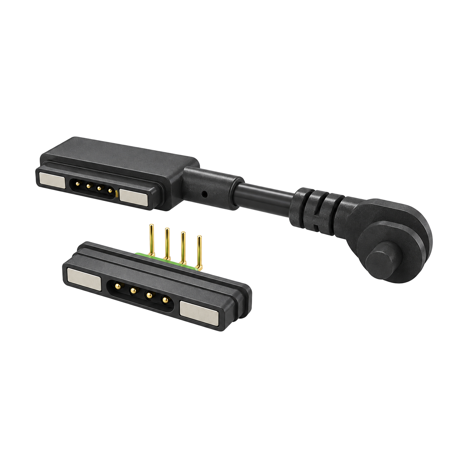 Custom 4-Pin Magnetic Charging Cable, 2 A / 12 V – YT-MCC-007