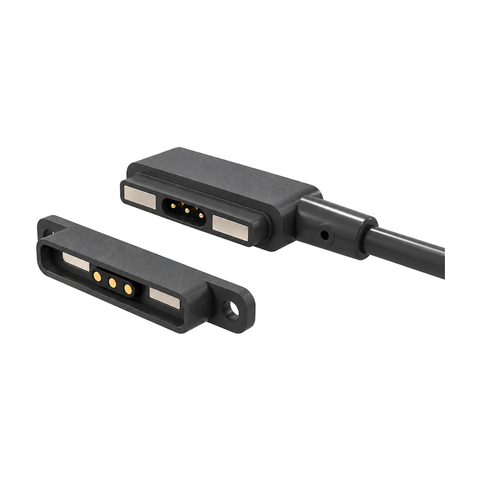 Custom 3-Pin Magnetic Charging Cable, 2 A / 12 V – YT-MCC-010