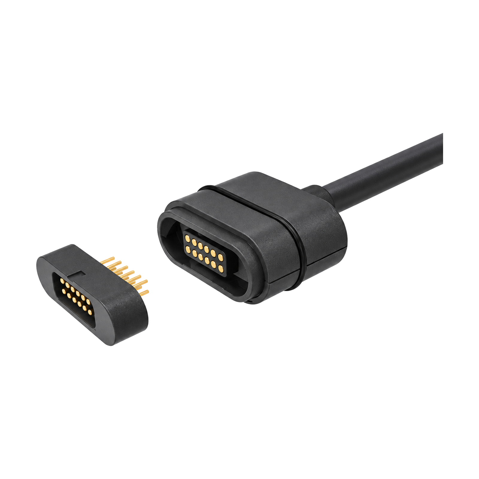 Custom 12-Pin Magnetic Charging Cable, 1 A / 12 V – YT-MCC-017