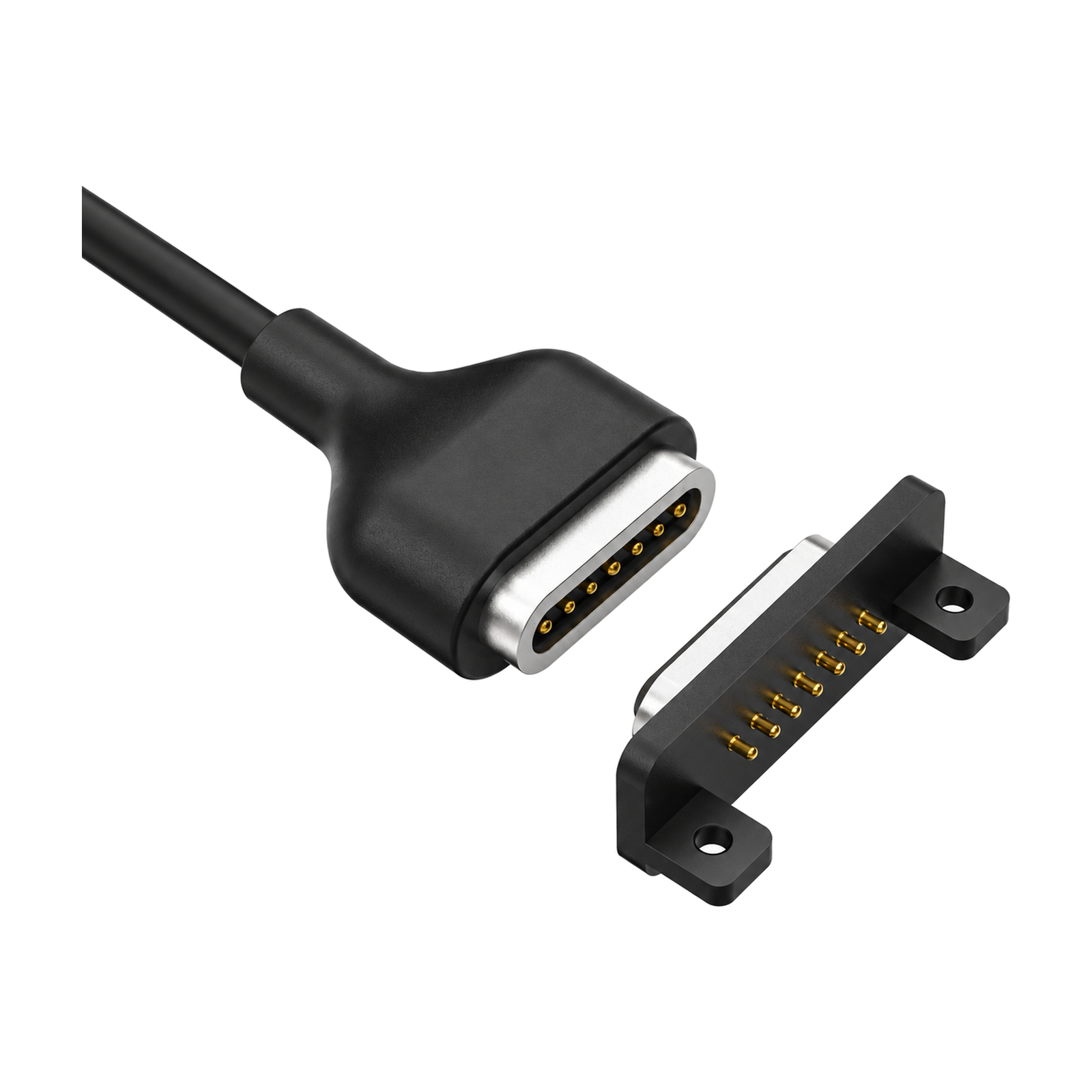 Custom Racetrack 7-Pin Magnetic Data Cable, 3 A / 24 V – YT-MDC-023