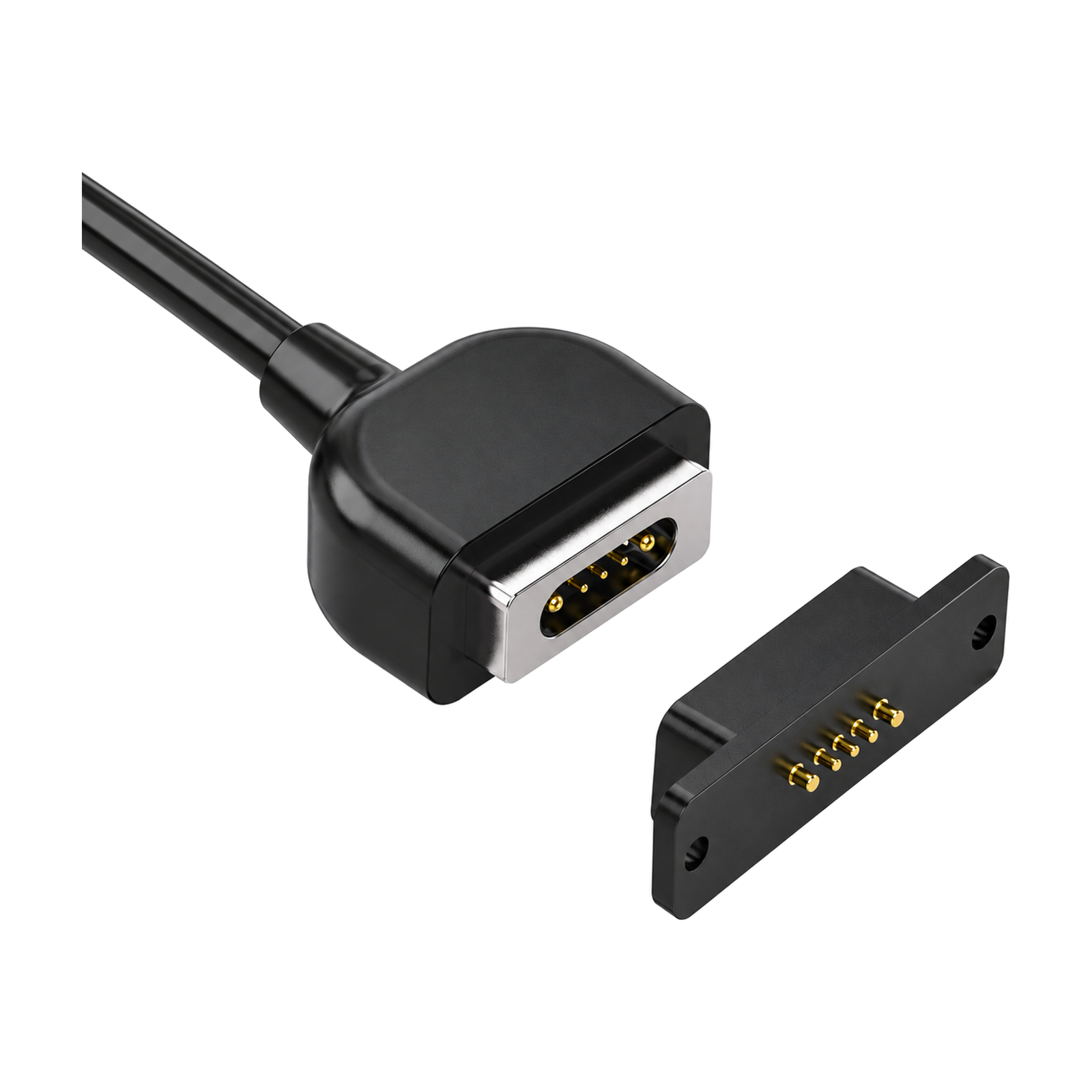 Custom Racetrack 5-Pin Magnetic Data Cable, 5 A / 24 V – YT-MDC-025