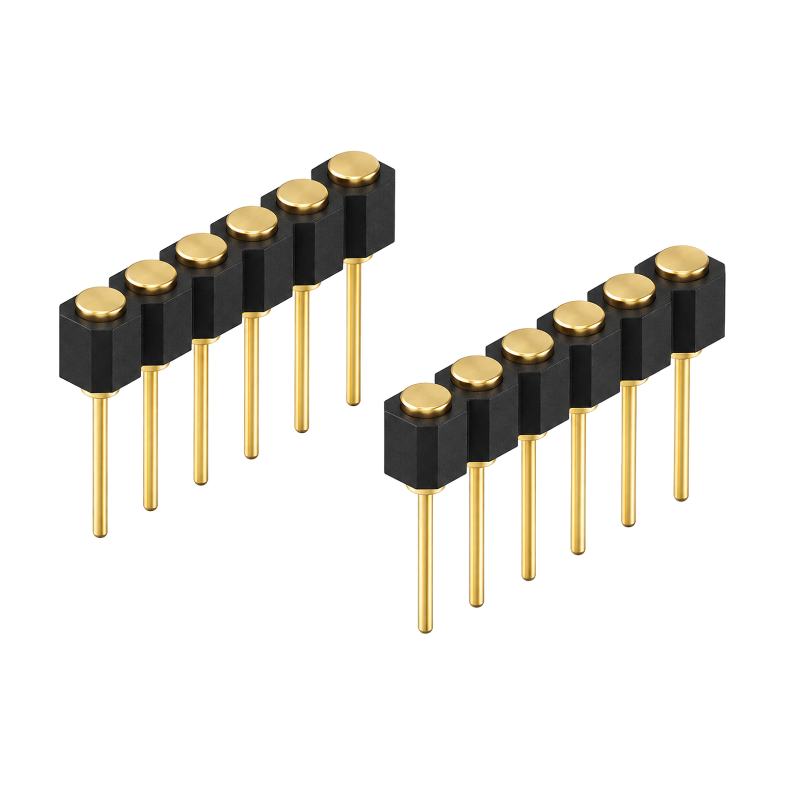 深圳永探电子6PIN2.54mmDIP直插式Pogo Pin连接器（YT-PPC-038）产品主图