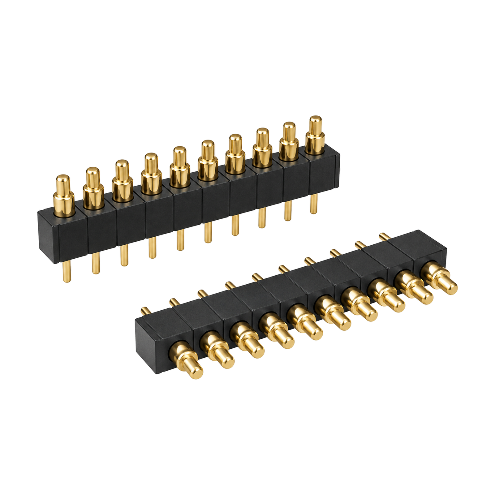 深圳永探电子10PIN2.0mmDIP直插式Pogo Pin连接器（YT-PPC-072）产品主图