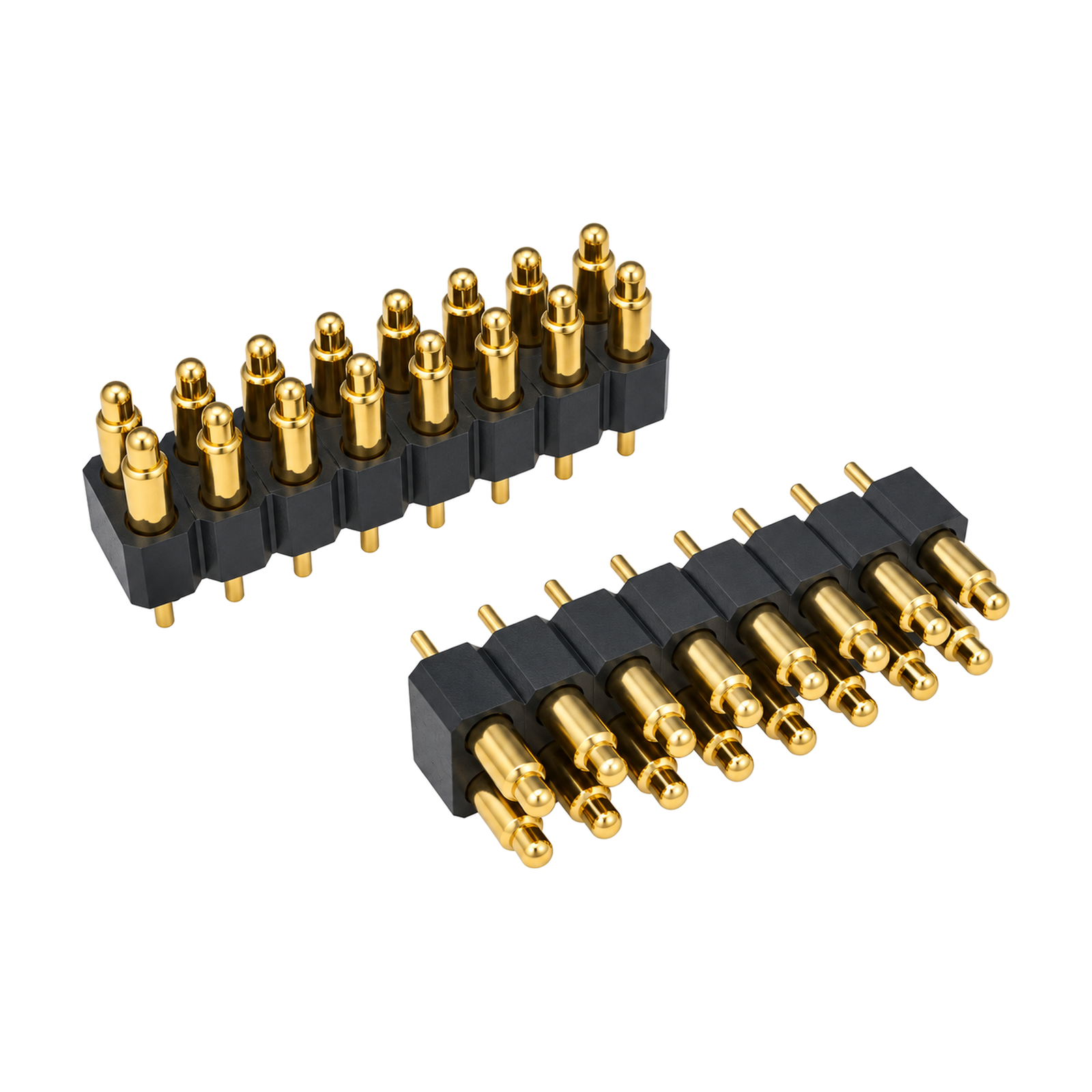 深圳永探电子16PIN2.54mmDIP直插式Pogo Pin连接器（YT-PPC-077）产品主图