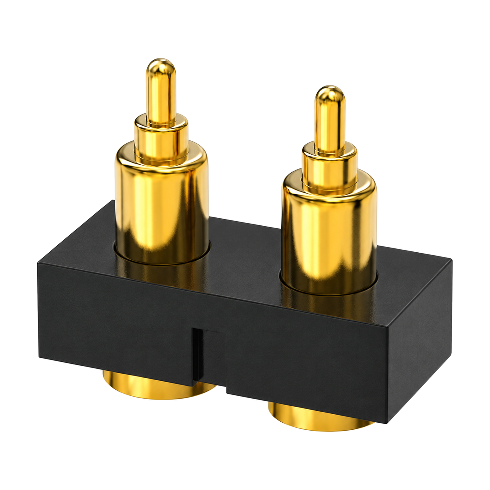 Custom 2-Pin 2.54 mm SMT Pogo Pin Connector, 1.2 A / 12 V – YT-PPC-102