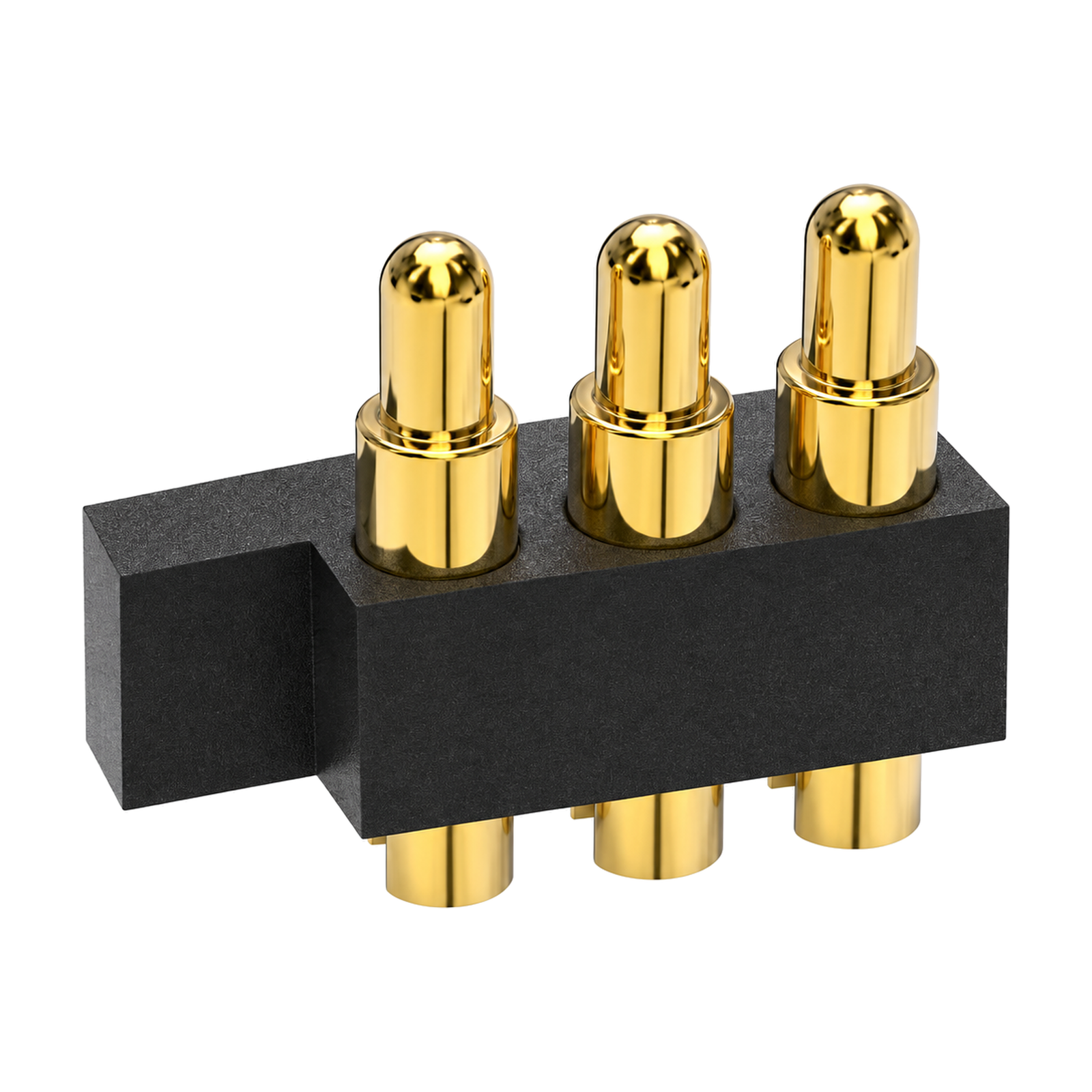 Custom 3-Pin Pogo Pin Connector, 4.5 A / 12 V – YT-PPC-115